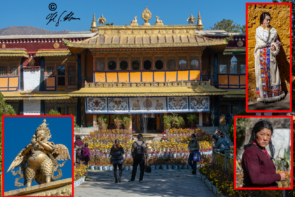 Der Norbulingka ist ein Palast und ein Park in Lhasa (Tibet, China), der als Sommerresidenz des Dalai Lama diente.