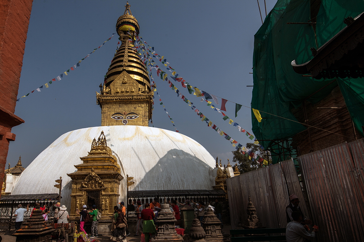 Swayambunath in Kathmandu