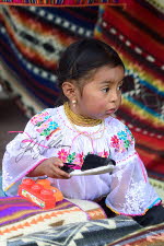 Indigene Bevölkerung Otavalos